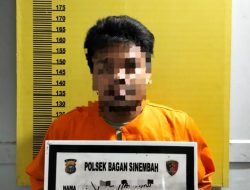 Tim Opsnal Polsek Bagan Sinembah Berhasil Ringkus Kurir Sekaligus Pengedar Narkotika Jenis Sabu