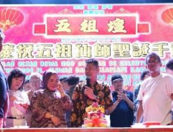 Afrizal Sintong Hadiri Undangan Warga Tionghoa : Perayaan Ulang Tahun Dewa Ngo Co Sian.