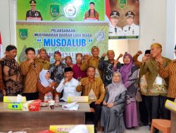 Musdalub Puja Kesuma Kabupaten Rokan Hilir, Atas Terpilihnya Srianto Sebagai Ketua DPD.
