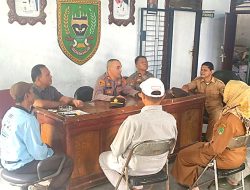 Polsek Bagan Sinembah Polres Rokan Hilir Laksanakan Kegiatan Cooling System Pemilu Damai Tahun 2024