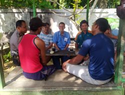 Polsek Bagan Sinembah Gelar Cooling Sistem Pemilu Damai 2024, Bersama Masyarakat Kepenghuluan Jaya Agung