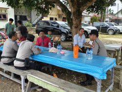 Ciptakan Pilkada Damai OPS Mantab Praja 2024, Personil Polsek Bagan Sinembah Giat Sambang Warga