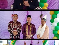 Bupati Rohil Afrizal Sintong Menghadiri Acara Peletakan Batu Pertama Rumah Suluk Di Bagan Sapta Permai.