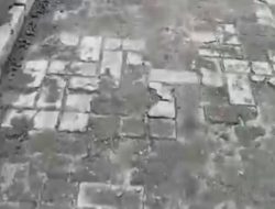 Pemasangan Paving Blok Dinas Perkim Deli Serdang, Diduga Tidak Sesuai Spesifikasi.