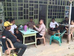 IPTU S, Siregar, Panit 1 Lantas Polsek Bagan Sinembah Gelar Cooling Sistem dengan Masyarakat Ciptakan Pemilu Damai 2024.