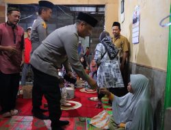 Kapolres Rohil Melayat Ke Rumah Duka, Korban Diterkam Buaya di Kubu