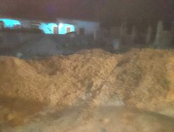 Seorang Sopir Menjadi Korban Tertimpa Bak Dump Truk Pengangkut Galian C Hingga Tewas.