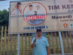 Tim Relawan Mengajak Masyarakat Muara Enim Sepakat Coblos Nomor 3 MATAHATI