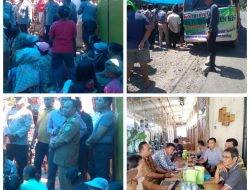 Warga Dusun 4 Desa Talun Kenas Unjuk rasa Damai Di Depan Pintu Gerbang PT Leong Ayam 1 Primadona STM Hilir