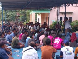 Kampanye Dialogis Titik ke 2 di Kepenghulan Bukit Damar Simpang Kanan Paslon (BIJAK) Menyala.