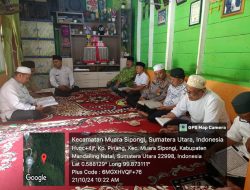 Kapolsek Muara Sipongi Kembali Aktif Mengikuti Kegiatan Khatam Al-Qur’an Tahap 14 Di Tanjung Medan Kecamatan Muara Sipongi