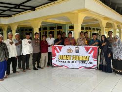 Jumat Curhat : Polresta Deli Serdang Sampaikan Pesan Kamtibmas Untuk Ciptakan Situasi Kondusif di Pilkada 2024.