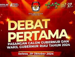 KPU  Ubah Jadwal Debat Pertama Gubernur Riau