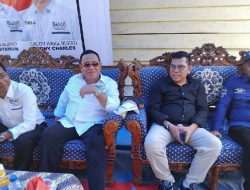Anemo Masyarakat Mendukung Kampanye Dialogis Paslon 02 di Tanjung Sari Kecamatan Tanjung Medan.