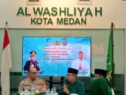 Kapolrestabes Medan KBP Gidion Arif Setyawan Silaturahmi ke Al Washliyah dan MUI