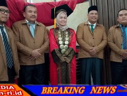 Anggota DPR RI Karmila Sari Berikan Orasi Ilmiah Didalam Acara Wisuda Sarjana IAIR.