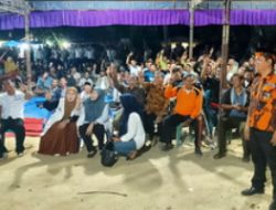 Kampanye Dialogis Paslon Bijak di Kepenghuluan Bangko Jaya Ramai Dukungan Masyarakat