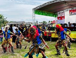 Kampanye Paslon Bijak Dibuka dan Sambut Meriah di Iringi Tarian Tradisional Buto Gedruk