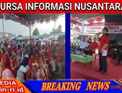 Antusias Masyarakat Tanjung Enim Sambut Cagub dan Cawagub Sumsel Nomor Urut 02
