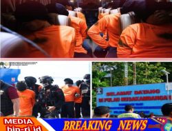 Cegah dan Berantas Peredaran Narkoba 64 Narapidana Risiko Tinggi di Pindahkan ke Nusakambangan