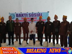 Memperingati Hari Pahlawan,LSM LIPAN Bagikan Paket Sembako ke LVRI Kabupaten Deli Serdang