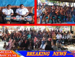 Ratusan Masyarakat pendukung 02 serukan perubahan Ganti Bupati di kep. Bangko jaya.
