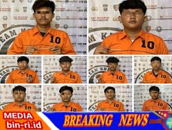 Polres Pelabuhan Belawan Berasil Tangkap 10 Anggota Genk Motor Sena Marelan