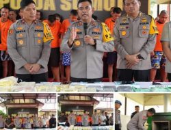 Perang Melawan Narkoba: Polda Sumut Ungkap 32 Kasus dan Sita 201 Kg Sabu, 272 Kg Ganja serta 40.000 butir Ekstasi