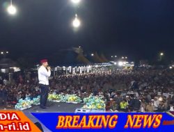Ribuan masyarakat Hadir pada kampanye Akbar Paslon 02 Bijak di Bagan Batu kecamatan Bagan Sinembah: UAS SEBAGAI PENCERAMAH.