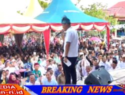 Ribuan Pendukung Tumpah Ruah Hadiri Kampanye dan Tabligh Akbar H. Bistamam-Jhony Charles di Bagansiapiapi