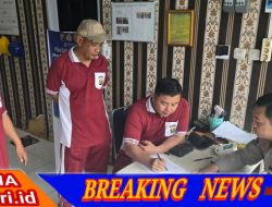 Polres Muara Enim Berikan Pelayanan Kesehatan Kepada Personil PAM TPS