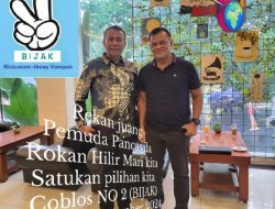Ketua MPC PP Rohil Taem Pratama Ajak Seluruh Anggotanya Ciptakan Situasi Kondusif di Pemilukada 2024.