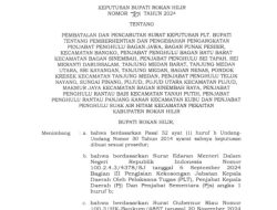 Bupati Rokan Hilir Cabut SK Pengangkatan Penjabat Penghulu di Beberapa Kepenghuluan, Kaitan Dengan pelanggaran KPPS?