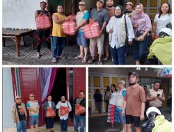 Berbagi Sesama, Satgas Inti Prabowo (SIP) Sumatera Utara Memberikan Bantuan Kepada Korban Banjir