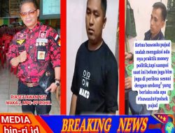 Bawaslu  Rohil Diduga Cuek Terkait Money politik Kasus Pilkada 2024: Waka 2 MPC PP Rohil Angkat Bicara.