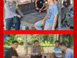 Melalui Cooling Sistem Polsek Bagan Sinembah Himbau Warga Jaga Kamtibmas