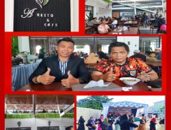 Riasetiawan Nasution Hadiri Acara Peresmian Launching Grand Opening Restoran dan Kafe