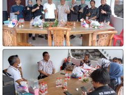 Ketua MPC-PP Rohil Taem Pratama Sambut Hangat Kunjungan Direktur RS Awal Bros di Kediamannya