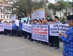 ASN dan Honorer Gelar Aksi Mogok Kerja Massal, Tuntut Hak yang Belum Dibayarkan