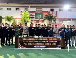 RUTAN Kelas IIA Batam Perketat Pengamanan Selama Libur Panjang dengan Razia Gabungan