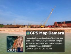 Dampak Reklamasi di Telaga Punggur, Warga Pulau Lengang Keluhkan Perubahan Warna Air Laut