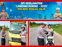 Satlantas Polres Rohil Gelar Kampanye Keselamatan Lalin