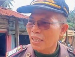 Satpol PP Bagan Batu Lakukan Penertiban Pedagang di Bahu Jalan Secara Bertahap