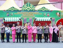 Kapolres Rohil dan Bhayangkari Tinjau Posyan Mudik IdulFitri di Bagan Siapi-api
