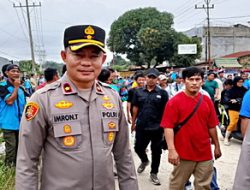 Kapolsek Bagan Sinembah Redam Konflik Dua Kubu SPSI di Bagan Batu