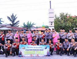 Polres Rokan Hilir Terus Tingkatkan Kepedulian Sosial di Bulan Ramadan