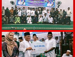 Bupati Rokan Hilir Hadiri Peringatan Malam Nuzulul Quran di Kecamatan Rimba Melintang