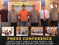 Konferensi Pers: Kapolres Rohil Ungkap Penyalahgunaan Dana DAK, ADK, dan BKK 2022