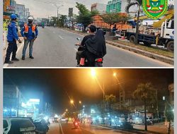 Program 100 Hari Kerja Bupati BIJAK Mulai Terwujud Salah Satunya, PJU di Bagan Batu Menyala