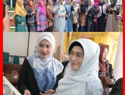 Ketua TP-PKK Hj Basyariah dan Wakil Ketua TP-PKK Rohil Indah Septiani Tinjau Kantor Dekranasda